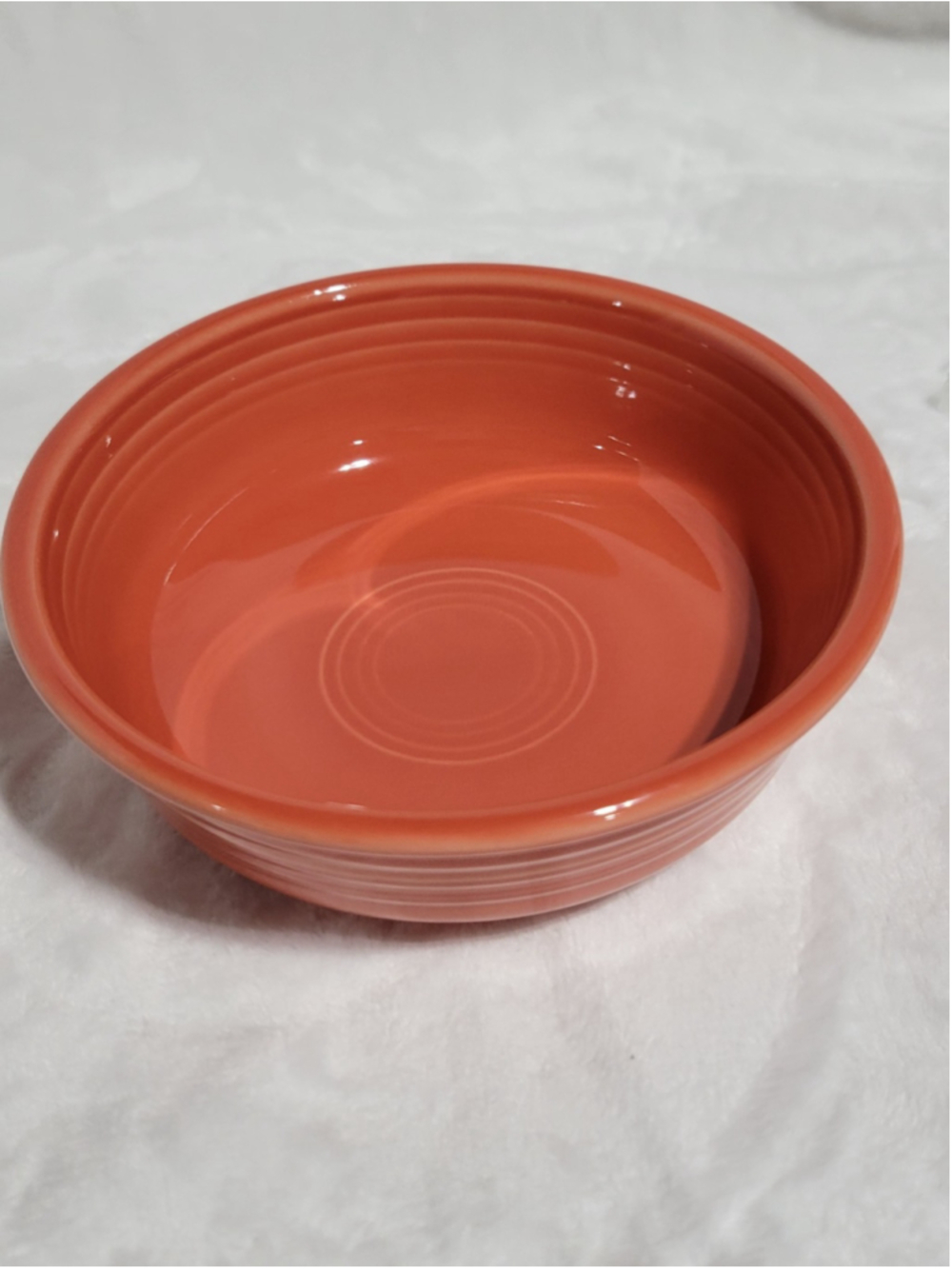 Fiesta Persimmon Small Cereal Bowl 5 5/8" Homer Laughlin Retired USA